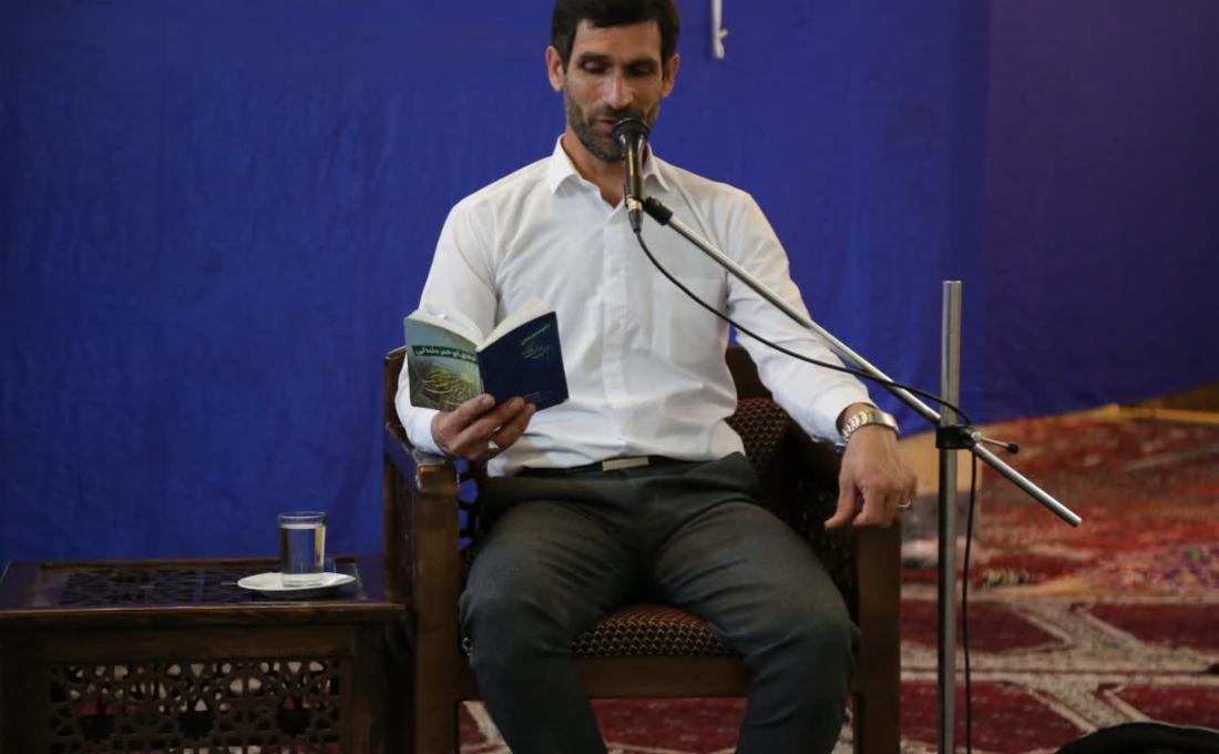 مراسم پرفیض قرائت دعای ابو‌‌حمزه ثمالی در آستان مقدس حضرات سیدان الکریمان