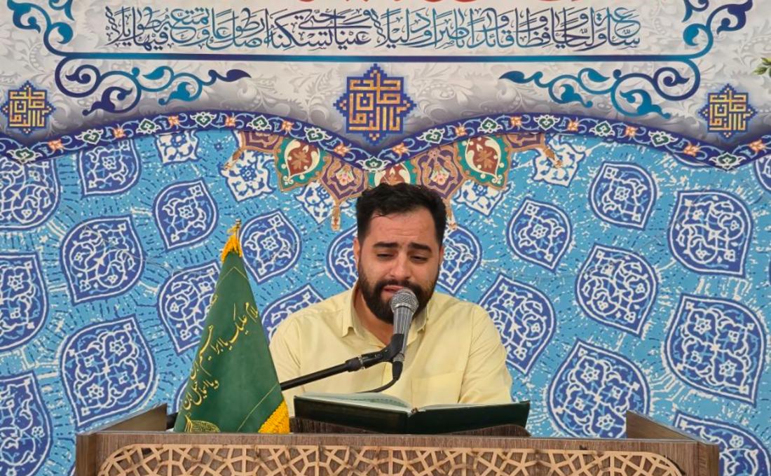 طنین دعای روحبخش ندبه در جوار حرم مطهر سیدان الکریمان(علیهما السلام)
