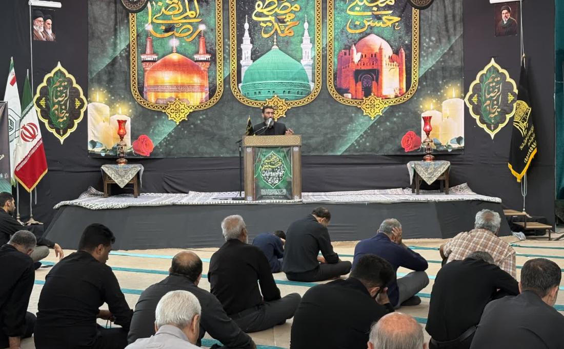 برگزاری مراسم سوگواری شهادت پیامبر اکرم(ص) و امام حسن مجتبی(ع) در آستان مقدس سیدان الکریمان(ع)