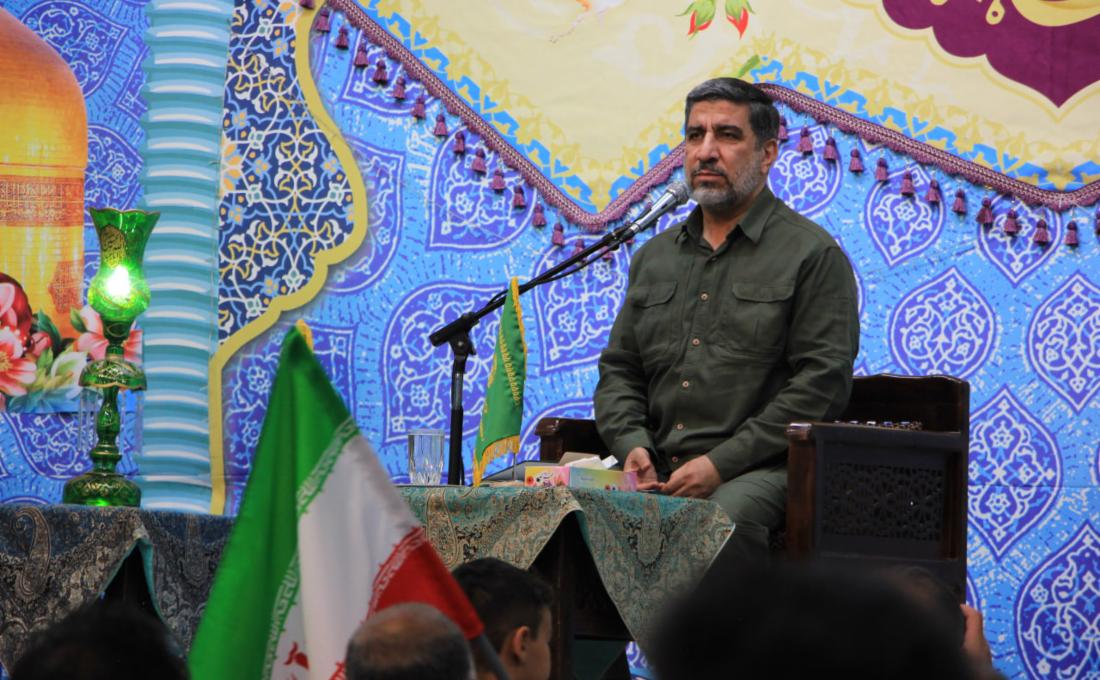 مراسم قرائت دعای کمیل با نوای حاج مهدی سلحشور