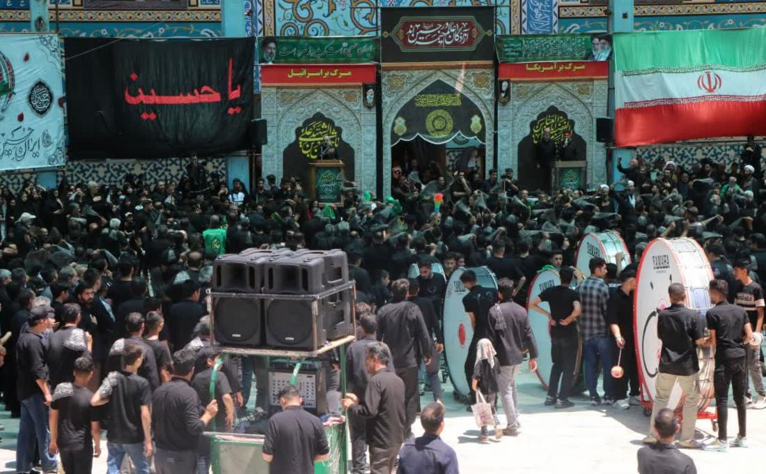 مراسم عزاداری عصر روز عاشورای حسینی