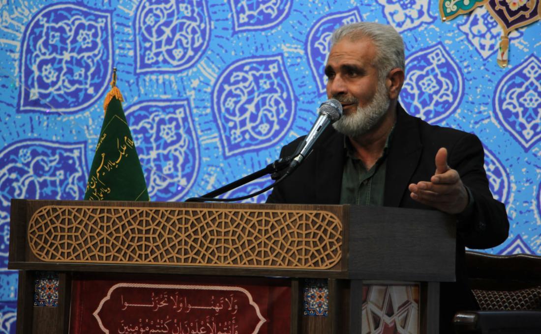 مراسم قرائت دعای در آستان مقدس حضرات سیدان الکریمان