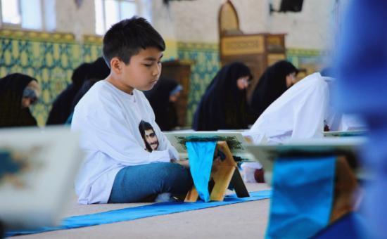 روز اول مراسم جزءخوانی قرآن کریم-رمضان ١۴۴۵
