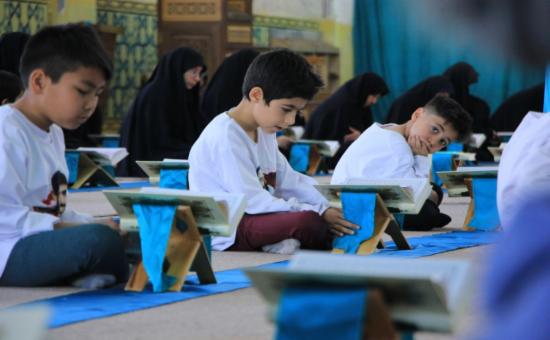 روز اول مراسم جزءخوانی قرآن کریم-رمضان ١۴۴۵