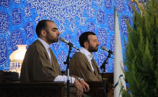 روز اول مراسم جزءخوانی قرآن کریم-رمضان ١۴۴۵
