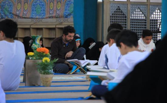روز اول مراسم جزءخوانی قرآن کریم-رمضان ١۴۴۵