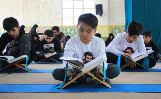 روز دوم مراسم جزءخوانی قرآن کریم-رمضان ١۴۴۵ 