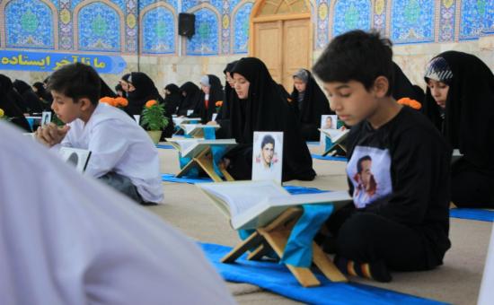 روز دوم مراسم جزءخوانی قرآن کریم-رمضان ١۴۴۵ 