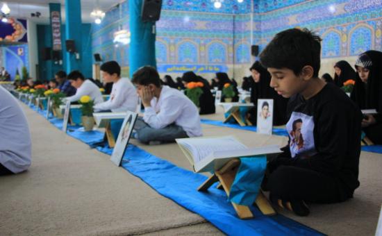 روز دوم مراسم جزءخوانی قرآن کریم-رمضان ١۴۴۵ 
