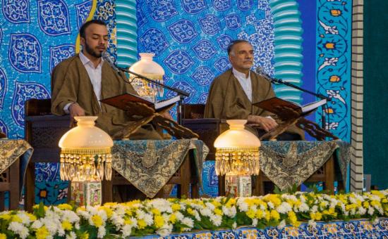 روز سوم مراسم جزءخوانی قرآن کریم-رمضان ١۴۴۵
