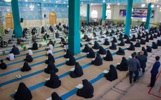 روز سوم مراسم جزءخوانی قرآن کریم-رمضان ١۴۴۵