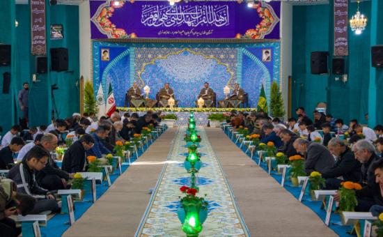 روز سوم مراسم جزءخوانی قرآن کریم-رمضان ١۴۴۵