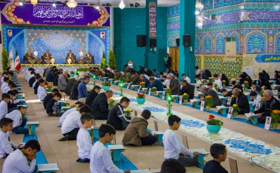 روز سوم مراسم جزءخوانی قرآن کریم-رمضان ١۴۴۵