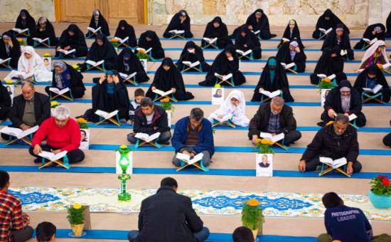 روز چهارم مراسم جزءخوانی قرآن کریم-رمضان ١۴۴۵ 