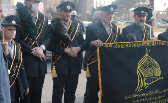 برگزاری مراسم تشییع و خاک سپاری پیکر حجت‌الاسلام حاج سید هاشم سجادی نسب(1)