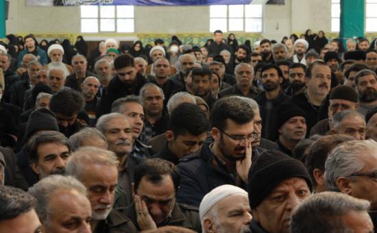 برگزاری مراسم تشییع و خاک سپاری پیکر حجت‌الاسلام حاج سید هاشم سجادی نسب(1)