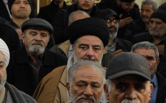 برگزاری مراسم تشییع و خاک سپاری پیکر حجت‌الاسلام حاج سید هاشم سجادی نسب(1)