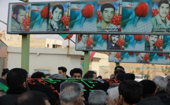 برگزاری مراسم تشییع و خاک سپاری پیکر حجت‌الاسلام حاج سید هاشم سجادی نسب(1)