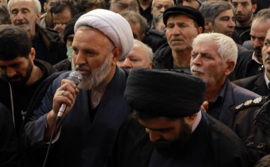 برگزاری مراسم تشییع و خاک سپاری پیکر حجت‌الاسلام حاج سید هاشم سجادی نسب(1)