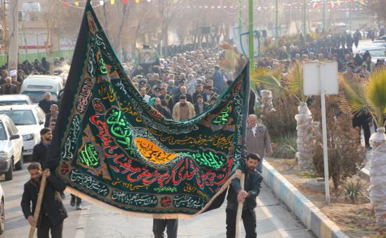 برگزاری مراسم تشییع و خاک سپاری پیکر حجت‌الاسلام حاج سید هاشم سجادی نسب(1)