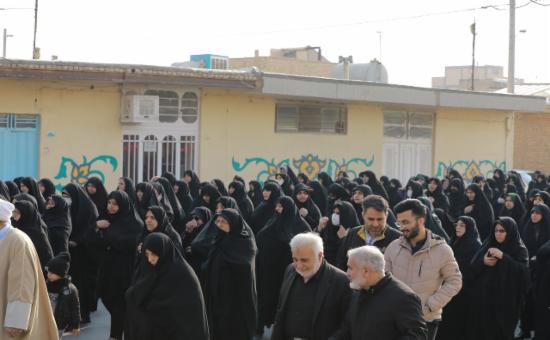 برگزاری مراسم تشییع و خاک سپاری پیکر حجت‌الاسلام حاج سید هاشم سجادی نسب(1)