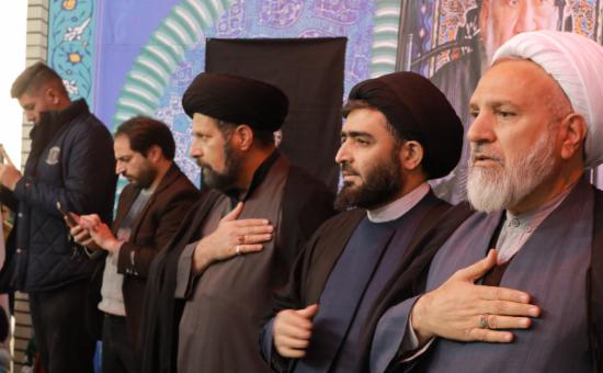 برگزاری مراسم تشییع و خاک سپاری پیکر حجت‌الاسلام حاج سید هاشم سجادی نسب(1)