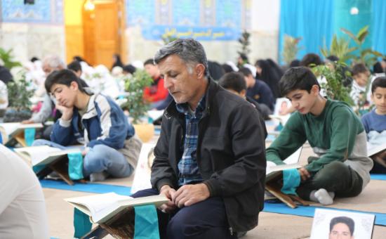 روز اول آیین جزء خوانی قرآن کریم - رمضان ۱۴۴6