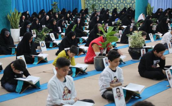 	روز پنجم آیین جزء خوانی قرآن کریم - رمضان ۱۴۴6
