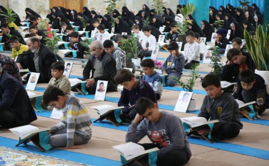 	روز پنجم آیین جزء خوانی قرآن کریم - رمضان ۱۴۴6