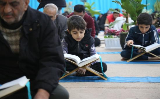 	روز پنجم آیین جزء خوانی قرآن کریم - رمضان ۱۴۴6