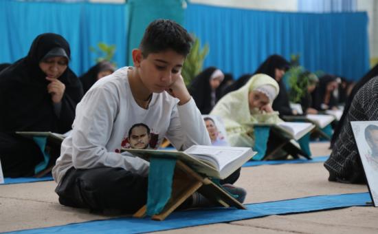 روز ششم آیین جزء خوانی قرآن کریم - رمضان ۱۴۴6