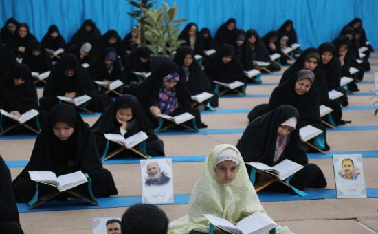 روز ششم آیین جزء خوانی قرآن کریم - رمضان ۱۴۴6