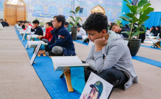 روز هفتم آیین جزء خوانی قرآن کریم - رمضان ۱۴۴6