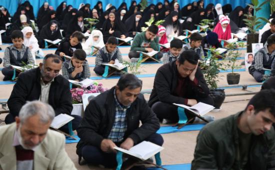 روز نهم آیین جزء خوانی قرآن کریم - رمضان ۱۴۴6