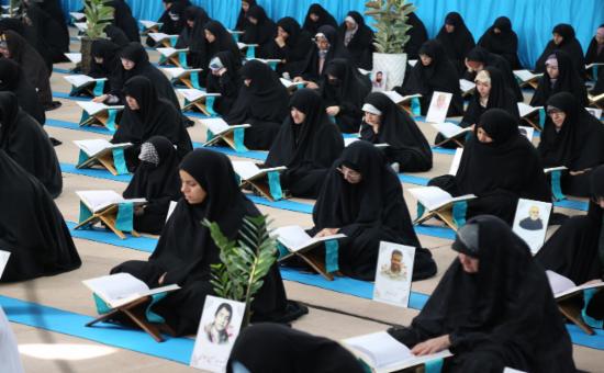 روز نهم آیین جزء خوانی قرآن کریم - رمضان ۱۴۴6