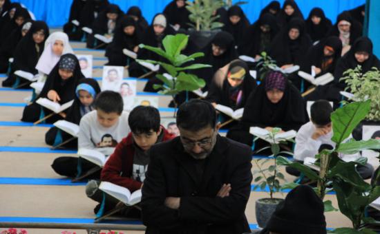 روز سیزدهم آیین جزء خوانی قرآن کریم - رمضان ۱۴۴۶
