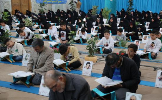 روز چهاردهم آیین جزء خوانی قرآن کریم - رمضان ۱۴۴۶