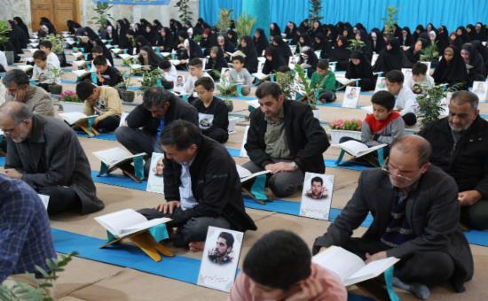 روز چهاردهم آیین جزء خوانی قرآن کریم - رمضان ۱۴۴۶