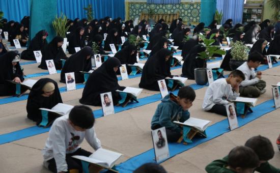 روز چهاردهم آیین جزء خوانی قرآن کریم - رمضان ۱۴۴۶