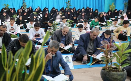روز چهاردهم آیین جزء خوانی قرآن کریم - رمضان ۱۴۴۶