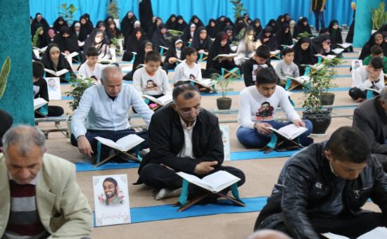 روز چهاردهم آیین جزء خوانی قرآن کریم - رمضان ۱۴۴۶