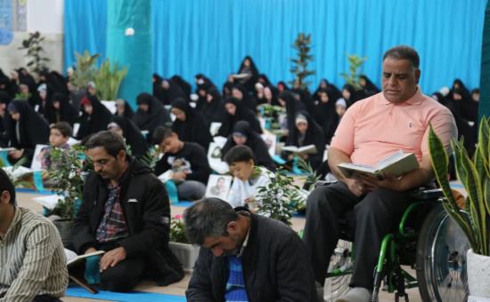 روز پانزدهم آیین جزء خوانی قرآن کریم - رمضان ۱۴۴6