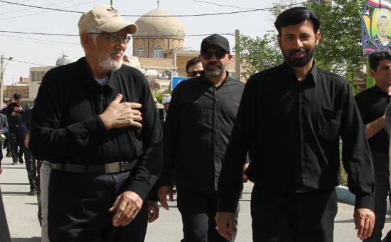 مراسم پیاده‌روی حرم تا حرم شهادت امام صادق(ع) 1404 قسمت اول