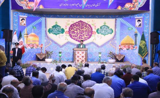 مراسم شب میلاد با سر سعادت امام رضا علیه السلام 1404