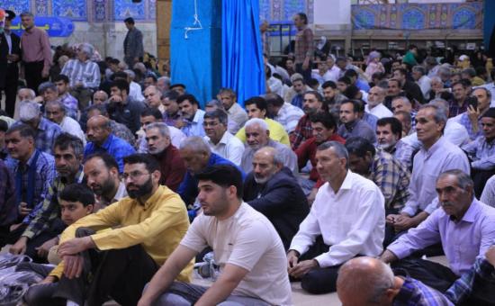 مراسم شب میلاد با سر سعادت امام رضا علیه السلام 1404