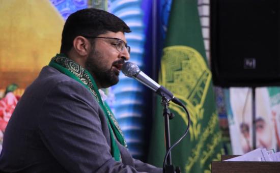 مراسم شب میلاد با سر سعادت امام رضا علیه السلام 1404