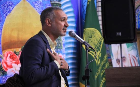 مراسم شب میلاد با سر سعادت امام رضا علیه السلام 1404