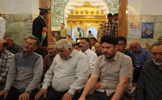مراسم شب میلاد با سر سعادت امام رضا علیه السلام 1404