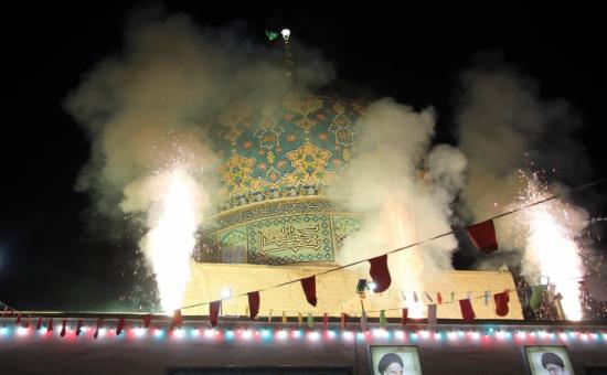 مراسم شب میلاد با سر سعادت امام رضا علیه السلام 1404