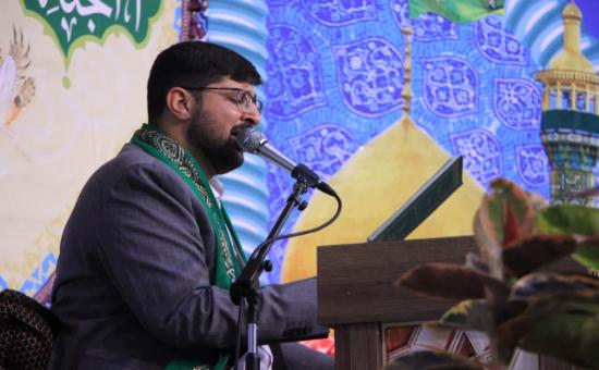مراسم شب میلاد با سر سعادت امام رضا علیه السلام 1404